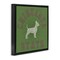 Stupell Industries Vintage Chihuahua State Framed Floater Canvas Wall Art Design by Spirit Animals/Life Is High